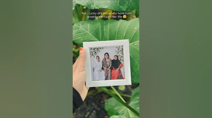 pov:Lucky are those who have both grandparents in their life🥺 #shorts #grandmother #love #youtube