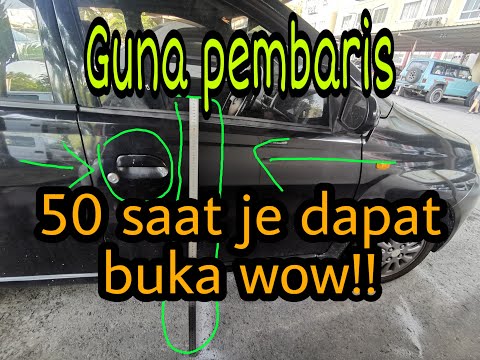 Video: Cara Membuka Kereta Dalam Keadaan Beku