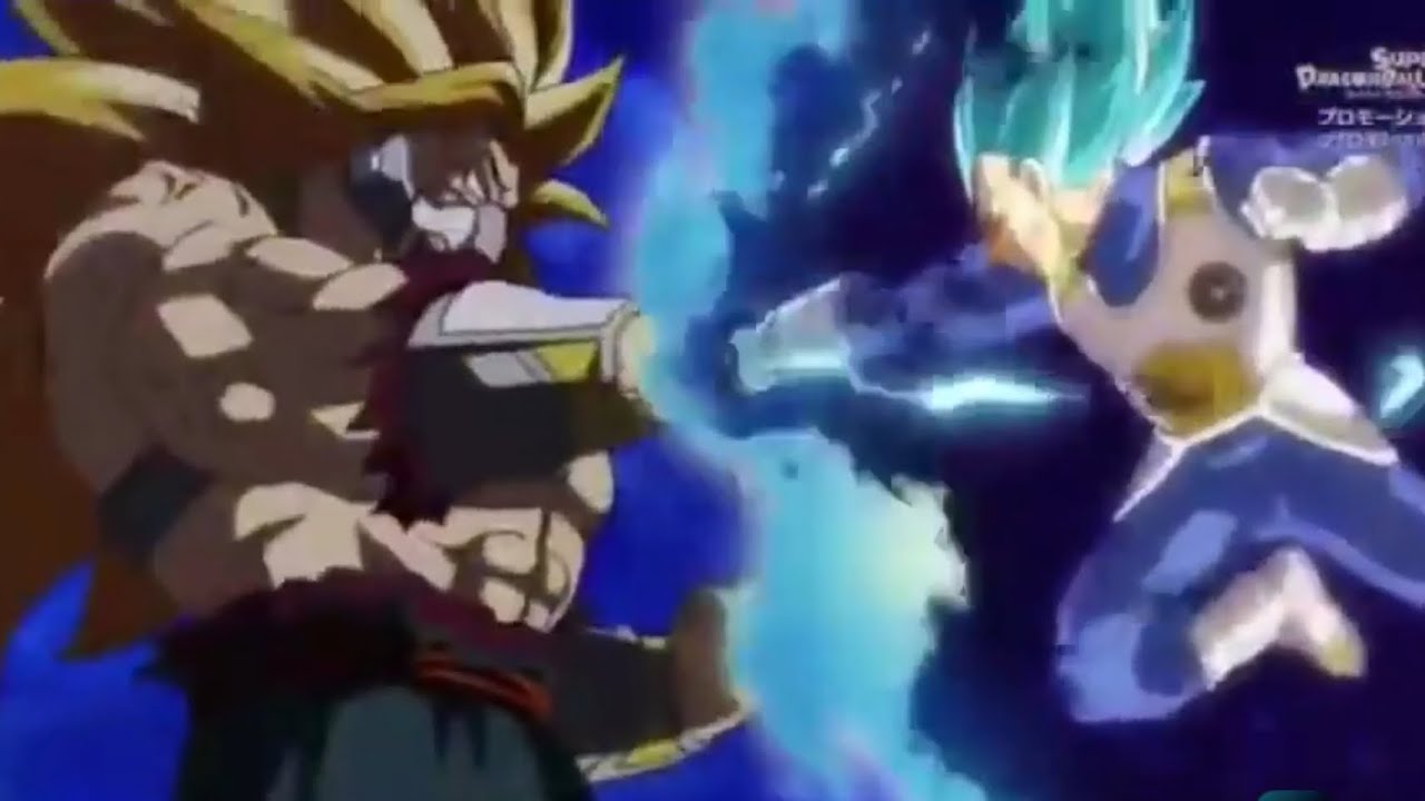 Vegeta VS Cumber & Turles- pelea completa sub english