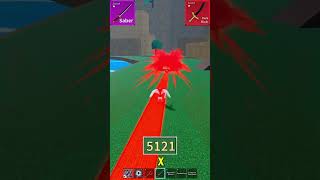 SABER V2 vs DARK BLADE V3 - Blox Fruits Update20 #shorts