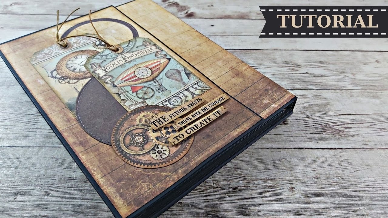 Interactive mini album tutorial|Marina Manioti