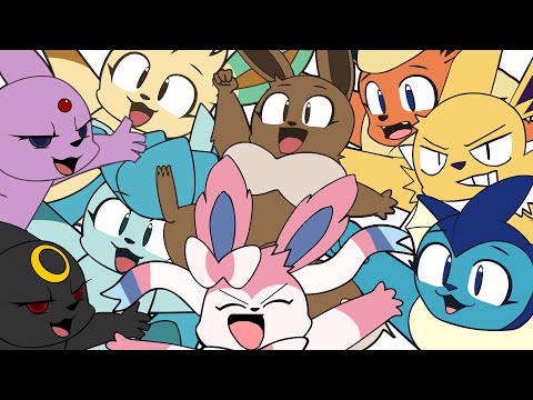 UNDERGROUND EEVEE (Pokemon X MadRatDead OST) (Eeveelution Dance Squad)