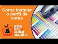 Como Instalar o perfil de cores sublimatica rapido e fácil + download do perfil de cores