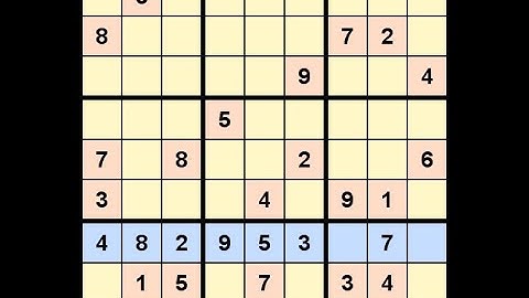 How to Solve New York Times Sudoku Hard August 16, 2021