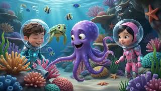 🐢 Underwater Adventure with Tiko! | Secret Coral Reef | Tiny Travellers