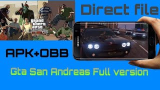 [Full version] How to download GTA  San Andreas full version on any android phone with link APK+OBB screenshot 5