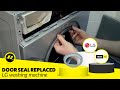 How to replace the door seal on an LG washing machine