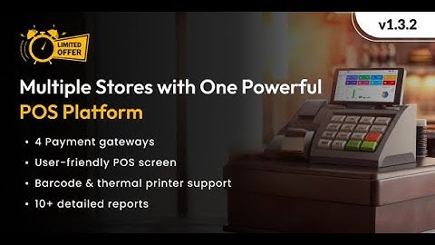 POS Saas for Multi Store / Outlets v1.3.2 - Built on Laravel + React JS