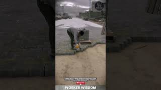 Paving Installation Process | Workers Laying Paving Blocks #workerwisdom #workwonders