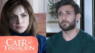 Caer en tentación: ¿Raquel o Santiago? | C-100 | tlnovelas