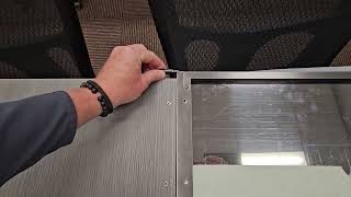 ASKO Panel Ready - Stainless Steel Door adjustment