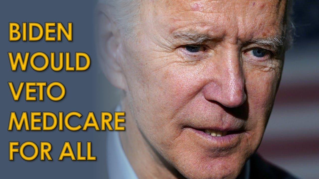 Joe Biden Promises to Veto Medicare For All on MSNBC - YouTube