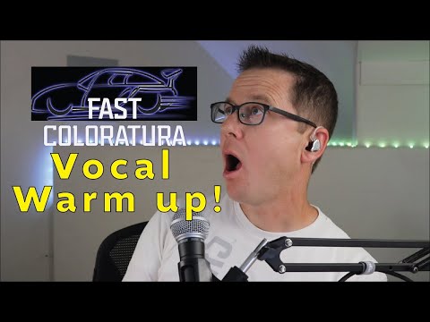 Quick & Fun Coloratura Vocal Warm Up