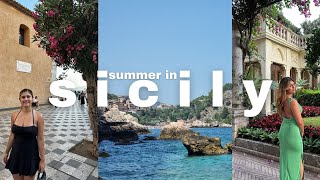 summer in sicily | taormina and catania travel vlog