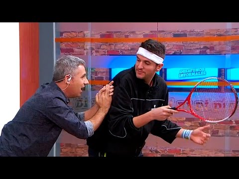 Andre Hagasí estuvo a punto de batir un récord Guinnes en vivo… ¡pero Figue lo arruinó!