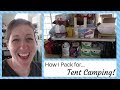 How I Pack for...Tent Camping - Family of 6