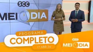 Acidente em Chapecó, assalto no Itacorubi e feminicídios esclarecidos | SCC Meio-Dia | 17/04/2026