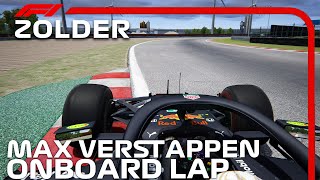 F1 2021 Circuit Zolder | Max Verstappen Onboard