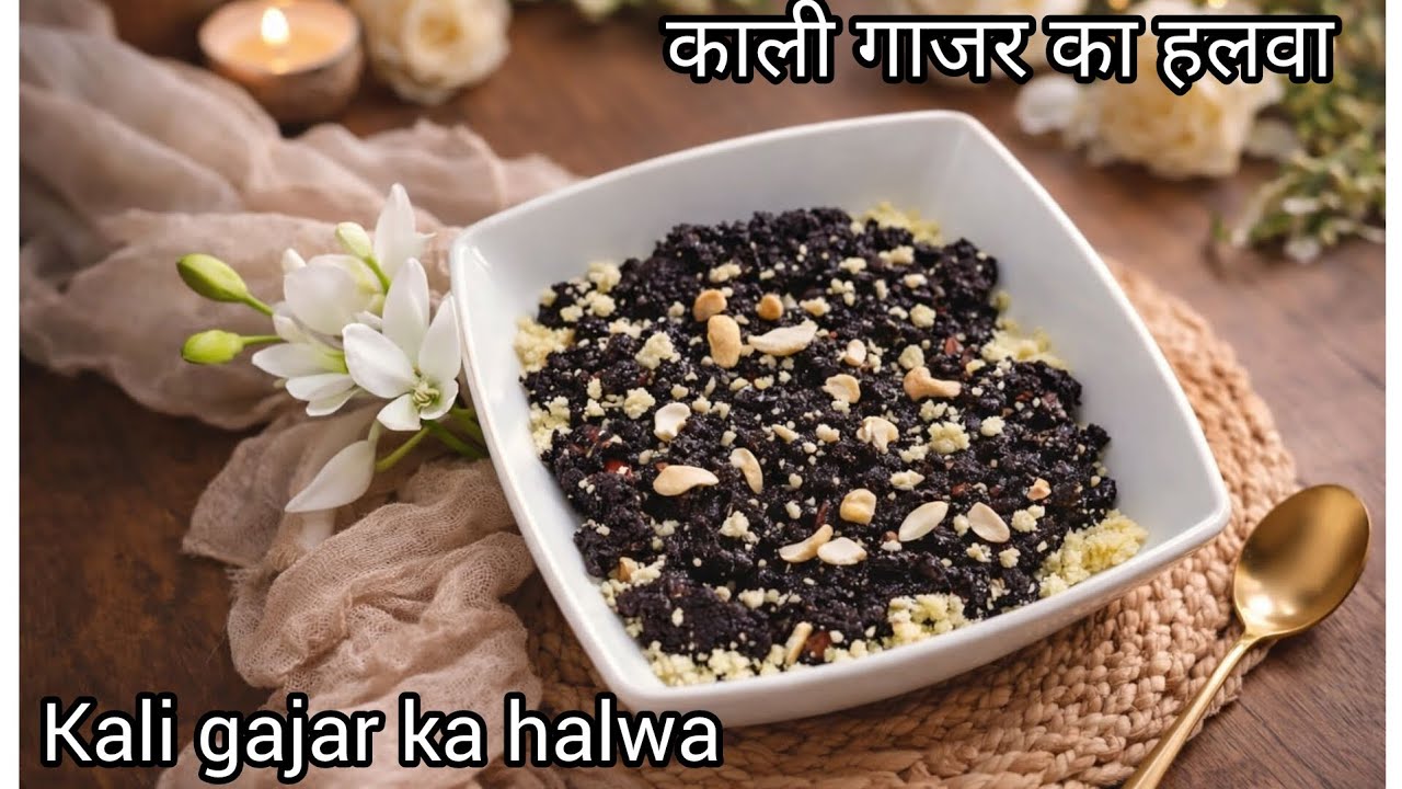 Kali Gajar ka halwa।winter special। काली गाजर का हलवा