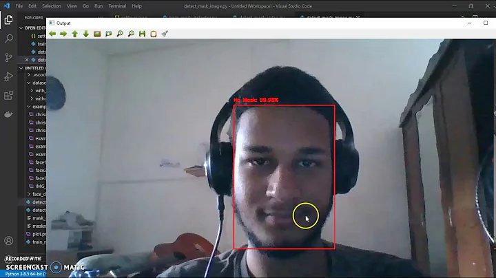 Demo Application for COVID-19: Face Mask Detector with OpenCV