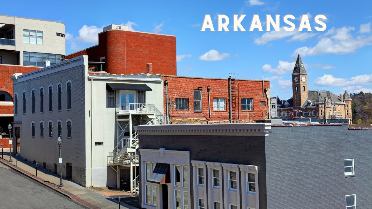 Arkansas City Kansas Tour By Drone Drone Tour YouTube
