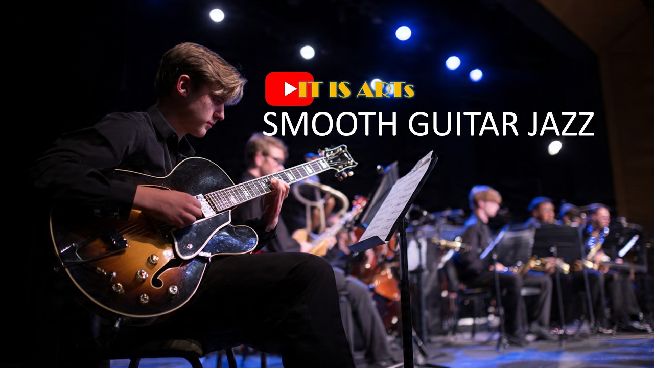 Плавный гитарный джаз #джазоваямузыка #американскийджаз #джазовыевибрацииСША #любителиджаза #джаз...