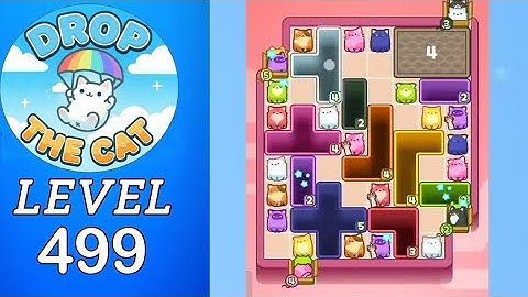 Drop The Cat Level 499 Walkthrough