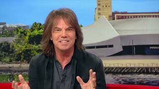 Video thumbnail of "EUROPE Joey Tempest BBC BREAKFAST - June 30th 2023"