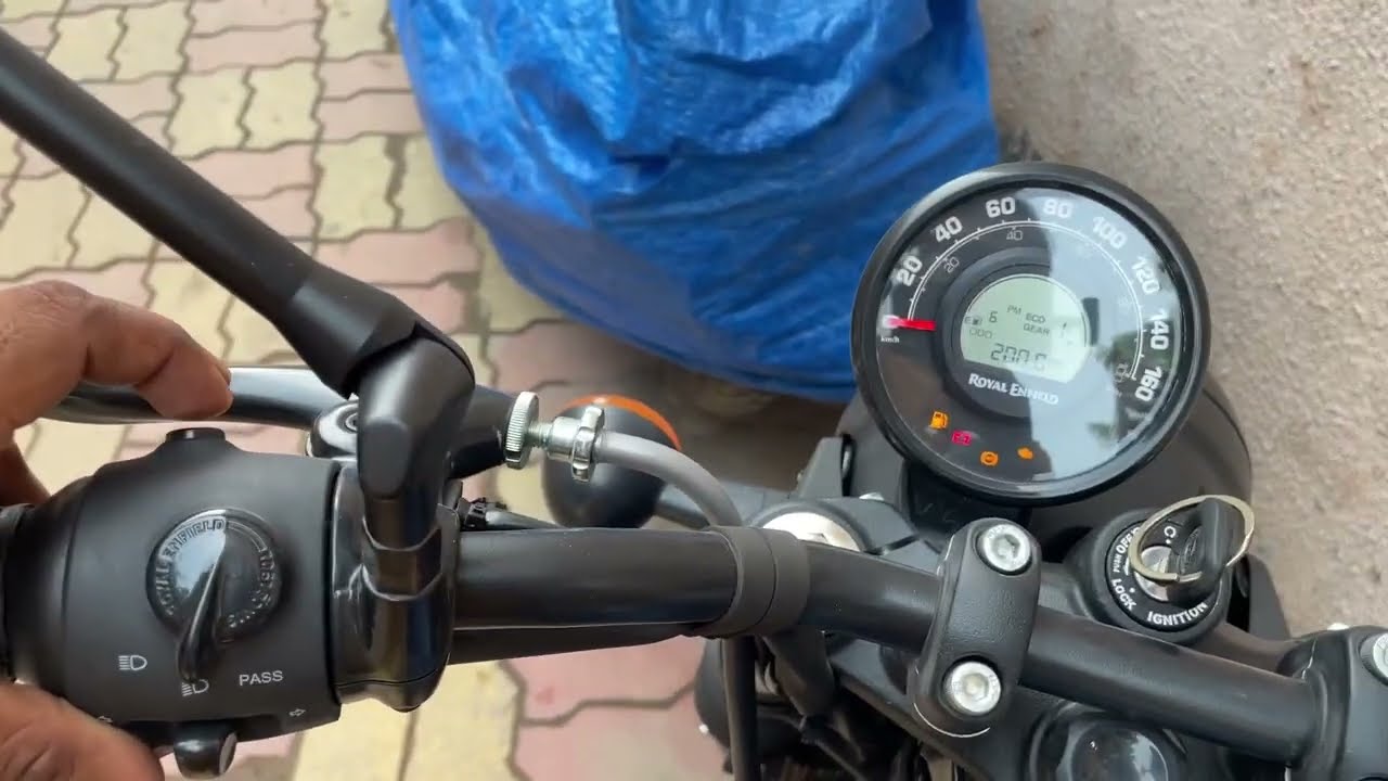 How To Set Time In Royal Enfield Hunter 350 & Meteor 350