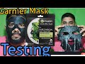 How to Use Garnier Charcoal Mask I Black serum mask