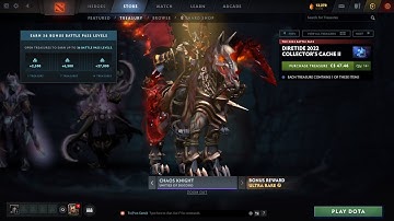 DOTA 2 - OPENING 14 DIRETIDE CACHE 2 TREASURES! First YouTube Video.