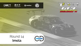 Round 14 - Imola - Evolution Sim Racing GT3 Championship, Season 4