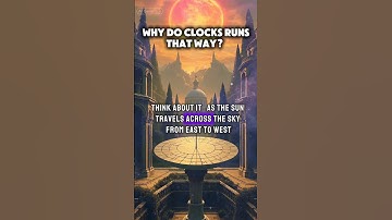 Why Do Clocks Run That Way? #mindmorsel #didyouknow #history