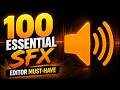 Top 100 Essential Sound Effects Every Editor Needs 2026