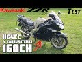 "Test" La plus puissante moto à carbu "Kawasaki ZZR 1200"
