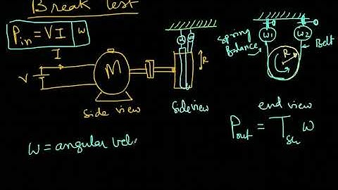 Testing of DC Motors - part 1 of 2