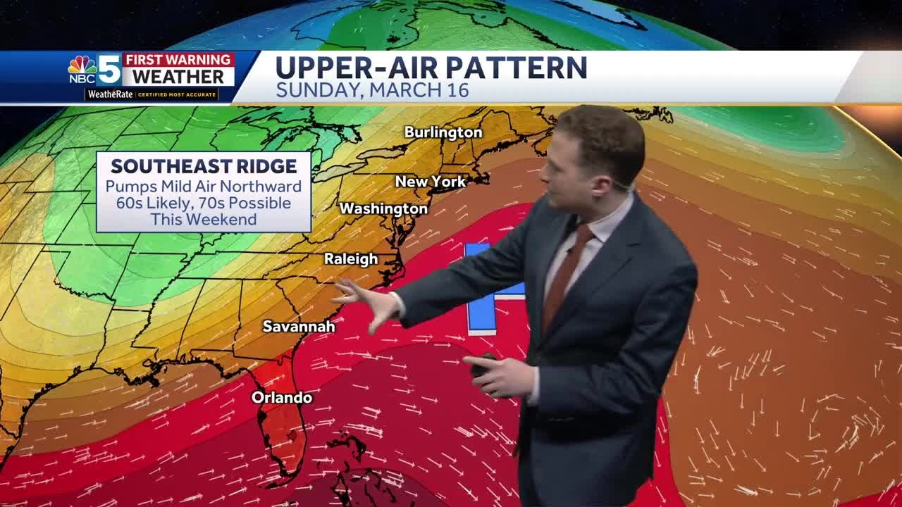 Much colder Wednesday, Spring-like weather returns late week in Vermont ...