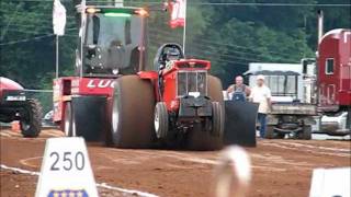 Tractor Pull Loses Tire
