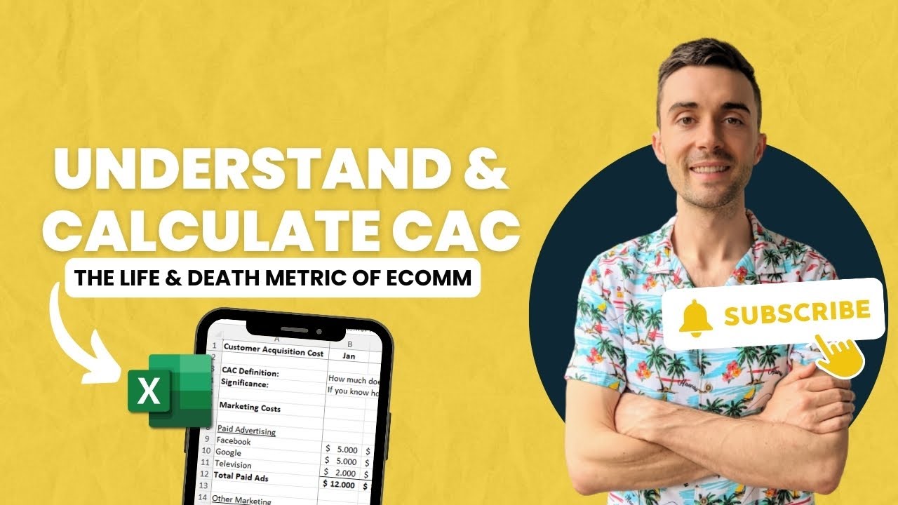 Customer Acquisition Cost | How to Calculate it with an Example - YouTube
