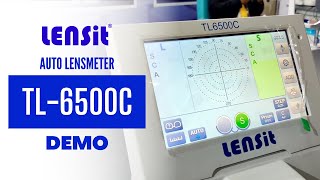 LENSit TL6500C Auto Lensmeter Demo @ International Optics Fair (Nov 2021) // Digital Lensmeter
