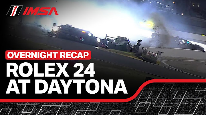 2025 IMSA Rolex 24 at Daytona | Overnight Recap | WeatherTech SportsCar Championship | Florida