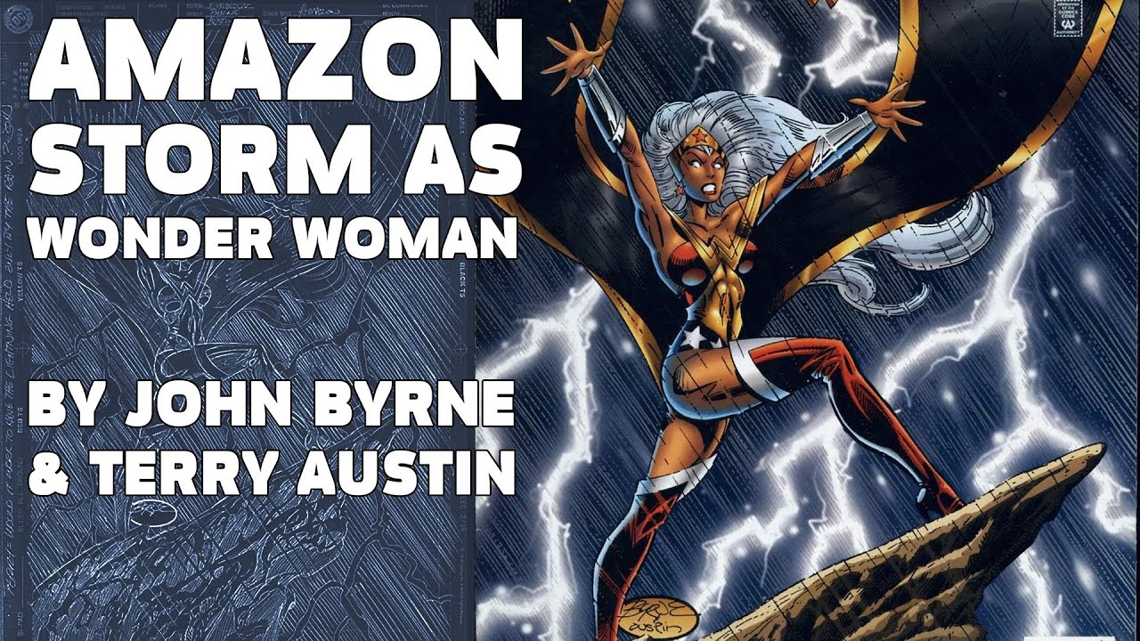 Storm Becomes Wonder Woman in Epic Crossover