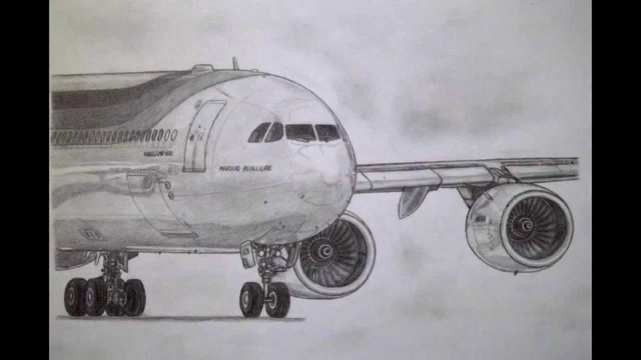 Some of my Aircraft Drawings - YouTube