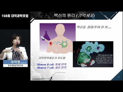 백신의 원리와 Covid-19백신_부하령 한국생명공학연구원 책임연구원_158회 대덕과학포럼