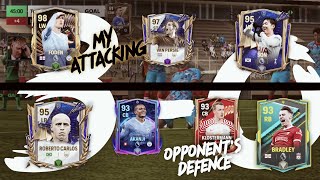 My 95 OVR beat that Defence 3:0 | WC III H2H Level - FC Mobile