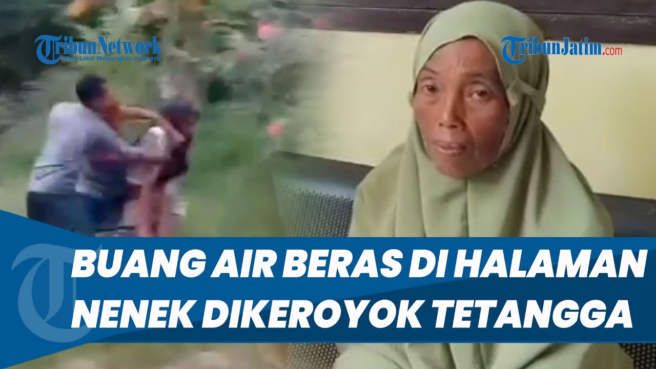 Buang Air Beras di Halaman Rumahnya, Nenek Renta Bangkalan Malah Dikeroyok Tetangga