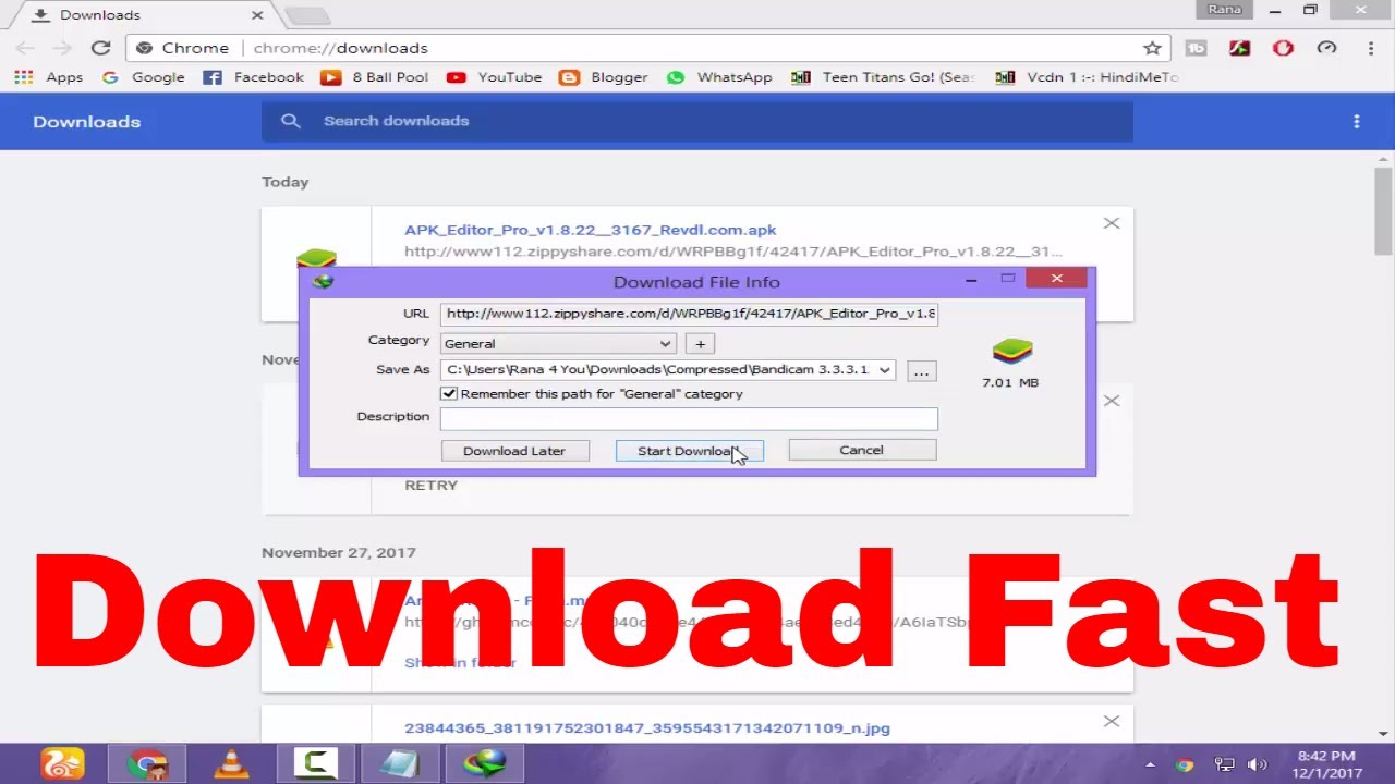 How To Download Any Game Fast With IDM? 
