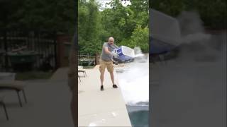 I Built A Swimming Pool Filled With Dry Ice