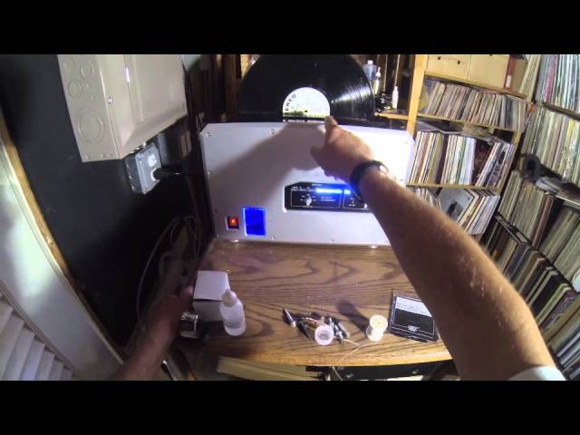 Machine à laver les disques Klaudio Ultrasonic Cleaner LP200