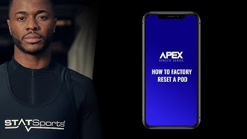 APEX ATHLETE SERIES: How To Factory Reset Your Pod